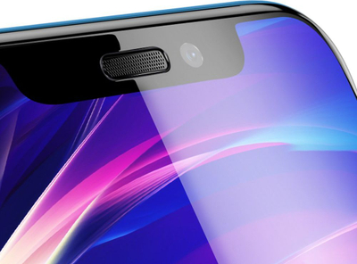 Xham mbrojtës Baseus Full-screen 3D për iPhone 11 XR, 6.1", me mbrojtës për altoparlantin, i zi