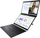 Laptop Asus Zenbook Duo UX8406CA, 14" OLED 3K, Intel Core Ultra 9, 32GB RAM, gri Basalt