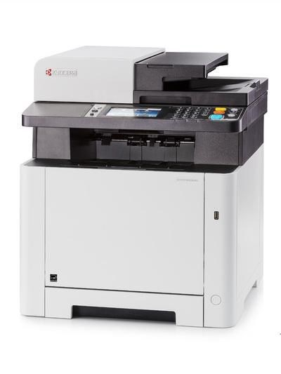 Мултифункционален печатач Kyocera ECOSYS M5526cdw, ласерски во боја, A4, Wi‑Fi, бел