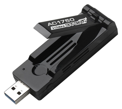 Мрежна картичка Edimax EW-7833UAC, WLAN 1300 Mbps, USB 3.0, црна