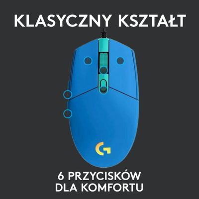Miu Logitech G102 Lightsync + Kufje Logitech G Pro X, me kabllo, RGB, e kaltër/e zezë