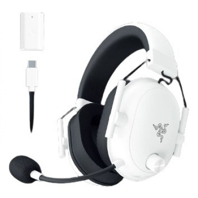 Kufje gaming Razer BlackShark V2 HyperSpeed, pa tela, me mikrofon, të bardha