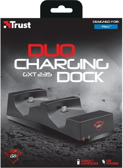 Karikues Trust GXT 235 Duo Dock, PS4 