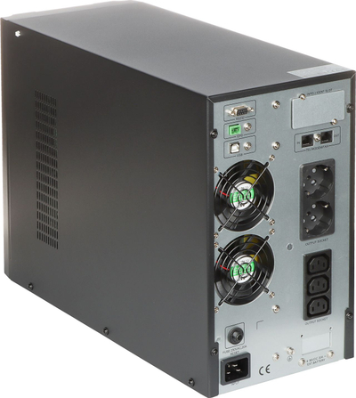 Непрекинато напојување Ист AT-UPS3000/2-LCD, 3000VA, LCD екран, црно