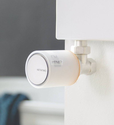 Pako termostat i zgjuar Netatmo me 3 valvula smart radiatorësh, i bardhë