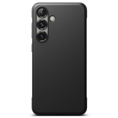 Mbrojtëse telefoni Ringke Onyx për Samsung Galaxy S25, plastikë TPU e butë, që s’rrëshqet, ngjyrë e zezë