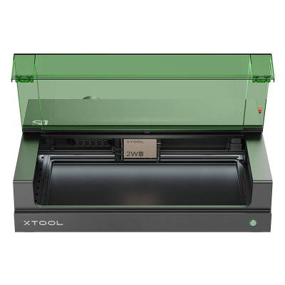 Makina gravuese me lazer xTool S1 40W Basic, 600 mm/s, e zezë