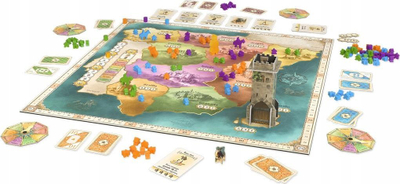 Lojë tavoline Lucky Duck Games El Grande, strategji, edicion polonisht, shumëngjyrëshe
