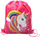 Çantë sportive Unicorn Rainbow, 35x27 cm, rozë