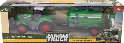 Kamion lodër me telekomandë Askato Tanker Truck R/C, shkalla 1:24, karikim USB, shumëngjyrësh