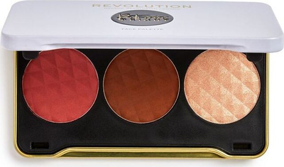 Paletë konturi Makeup Revoultion Patricia Bright You Are Gold, 3 ngjyra