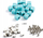 Set rruaza alfabeti Djeco LGA Alphabet Beads, argjendta