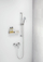 Set dushi Oras Linea 1690N, montim në mur, krom