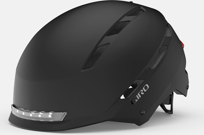 Helmetë biçiklete Giro Escape Mips, me drita LED, me Mips, e zezë
