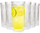Set gotash Vilde, 320 ml, 6 copë
