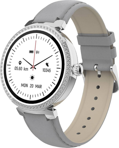 Smartwatch Denver SWC-342GR, 1.32", Bluetooth, IP67, jeshile-gri