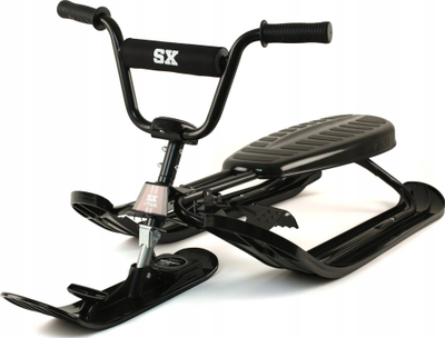 Sled Stiga Snowracer Curve SX, timon BMX, deri 90 kg, i zi