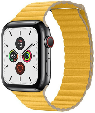 Rrip lidhës për Apple Watch 42/44/45/49 mm, i verdhë