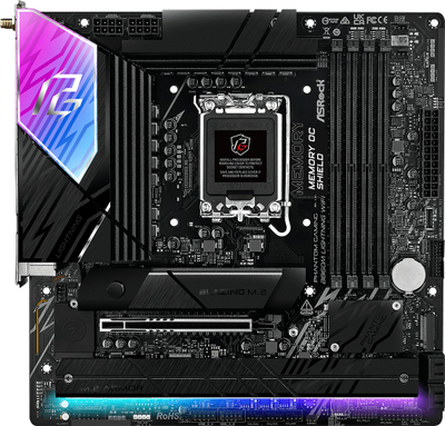 Pllakë amë Asrock B860M Lightning WiFi, Intel B860, DDR5, Micro ATX