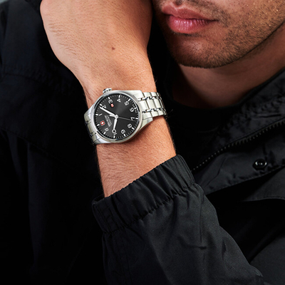Orë për femra Swiss Military Hanowa SMWGH0000801, e argjendtë