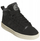 Atlete për kalamaj Adidas Rapid Court Mid Winterized Jr JR1027, të mesme, të zeza