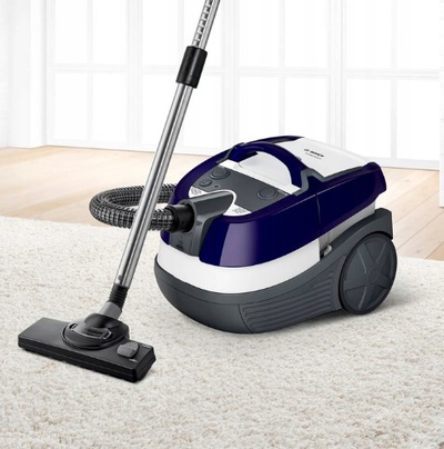 Fshesë larëse Bosch AquaWash &amp; Clean BWD41740, 1700W, depozitë 5L, blu