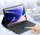 Këllëf me tastierë Dux Ducis për Galaxy Tab S10 Ultra / S9 Ultra, me touchpad, kthehet në stand, i zi