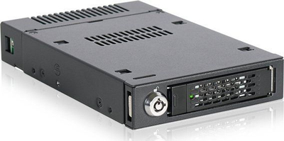 Kuti SSD Icy Dock ToughArmor MB601M2K-1B, M.2 PCIe NVMe në slot 3.5", portë U.2, e zezë
