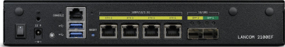 Рутер LANCOM 2100EF, SD WAN, 10G SFP+, црн