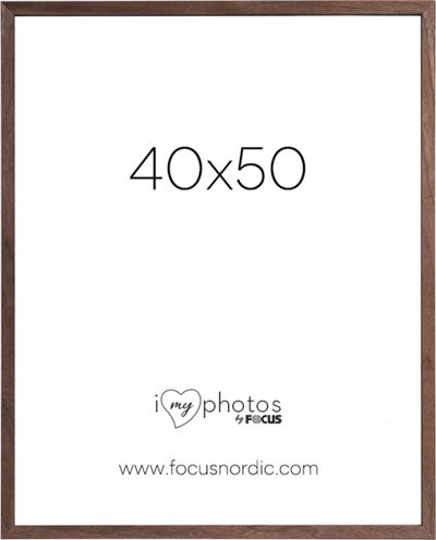 Kornizë fotosh Rock Walnut, 40x50 cm, dru arre natyrale