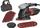 Ексцентрична шмиргла Skil 7220 AC, 250W, 125mm, црвена
