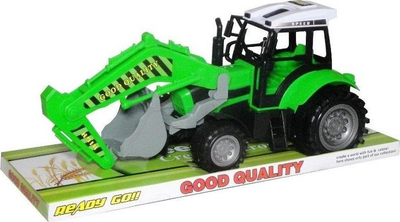 Lodër eskavator Swede, 40x16x16 cm, plastik, shumëngjyrësh