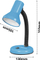 Lampë tavoline Esperanza ELD108B, E27, LED 12W, blu