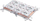Mbrojtës shtrati për bebe Klups Butterflies, për krevat 120x60 cm, pambuk, rozë
