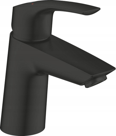 Батерија за лавабо Grohe Eurosmart S-Size 239682433, едноотворна, со push-open, црна мат