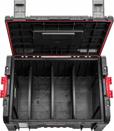 Kuti veglash Qbrick Tool Box Pro, profesionale, modulare, e zezë