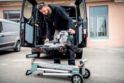 Sharrë prerëse me kënd Metabo KGS 254 M, 1800W, disk 254mm, gri e zezë