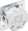 Dimmer dritash Elektro-Plast SANTRA 4107-10 EPN, 250W, i bardhë