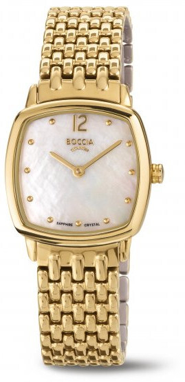 Orë dore për femra Boccia Titanium 3353-02, e artë