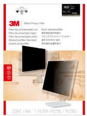 Filtër privatësie për monitor 3M PF190C4B, 19", raport 5:4, i zi