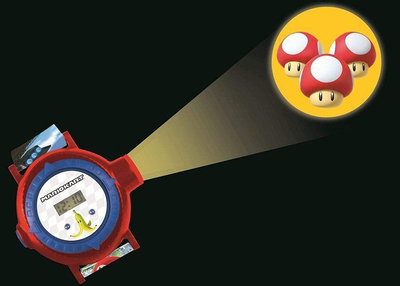 Orë projektori për kalamaj Lexibook Super Mario Kart, digjitale, 20 figura, shumëngjyrëshe