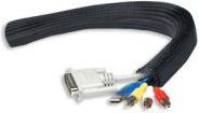 Rregullues kabllosh Manhattan FlexWrap Cable Tidy, 1.8m, i zi