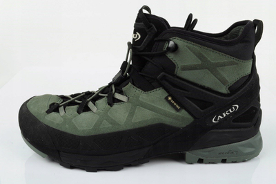 Këpucë malore Aku Rock DFS Mid GTX 718, GORE TEX, madhësia 41, jeshile e zezë