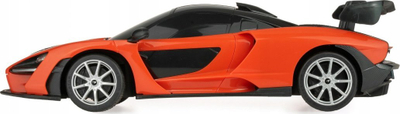 Makina me telekomandë Rastar McLaren Senna, 1:18, me drita LED, portokalli