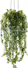 Bimë artificiale varëse Home Styling Collection Senecio, për zbukurim, jeshile, me vazo të zezë