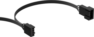 Ventilatorë për kasë CORSAIR RS120, set 3x120mm, PWM, të zinj