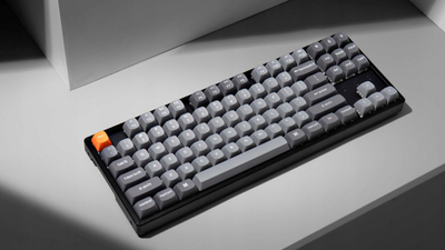 Tastierë wireless mekanike gaming Keychron K8 Max, TKL, Bluetooth USB, RGB