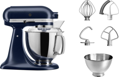 Mikser planetar KitchenAid 5KSM175PSEIB, 300W, 4.8L, blu