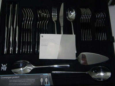 Set takëmesh WMF Flame Plus 1261006341, 66 copa, për 12 veta, ngjyrë argjendtë