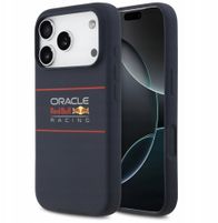 Kullofçë MagSafe Red Bull për iPhone 17 Pro, silikon, logó horizontale, blu navy